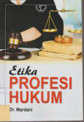 Etika profesi hukum