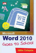 Microsoft word 2010 goes to school