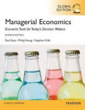 Managerial economics: Economis tools for today's decision makers