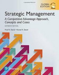 Strategic management : a competitive advantage approach, concepts and cases