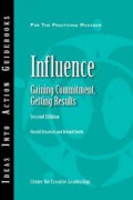 Influence gaining commitment, getting results