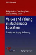 Values and valuing in mathematics education : scanning and scoping the