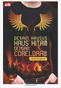 Desain khusus kaus hitam dengan coreldraw