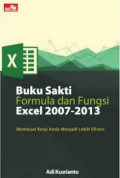 Buku Sakti Formula Dan Fungsi : Excel 2007-2013