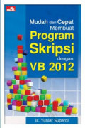 Mudah dan cepat membuat program skripsi dengan Vb 2012