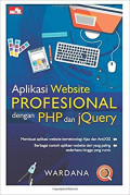 Aplikasi website profesional dengan php dan jquery
