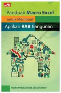 Panduan macro excel untuk membuat aplikasi rab bangunan