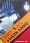 Manajemen program dan teknik produksi siaran radio