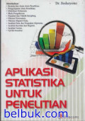 Aplikasi statistika untuk penelitian