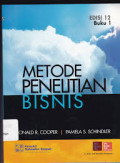 Metode penelitian bisnis