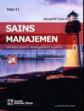 Sains Manajemen Introduction to Management Science // Edisi 11