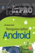 From Zero To a Pro: Pemrograman Aplikasi Android