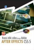 Kreasi efek video dengan Adobe AFTER EFFECTS CS5.5