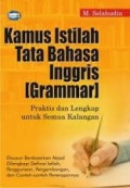 Kamus Istilah Tata Bahasa Inggris