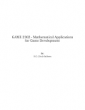 GAME 2302 - Mathematical Applications for Game Development