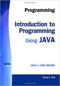 Introduction to Programming Using Java