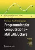 Programming for Computations – MATLAB/Octave