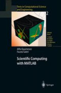 Texts in Computational Science and Engineering
